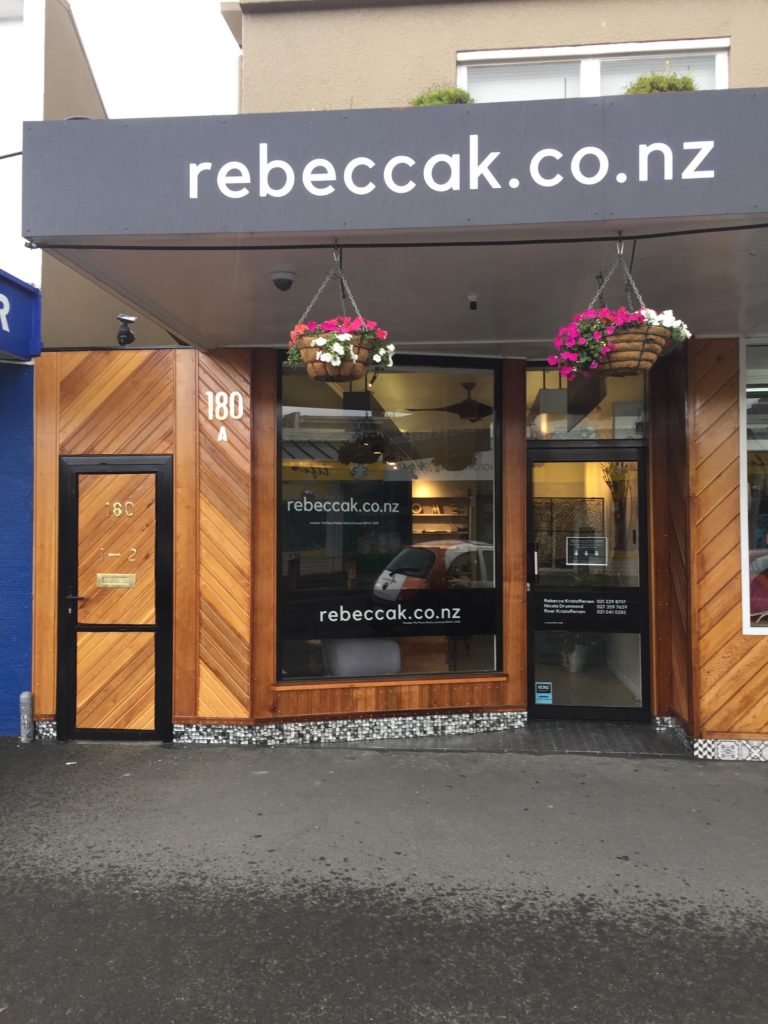 Rebecca K Shop front